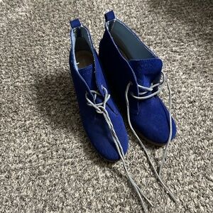 Sperry Blue Ankle Boots BLUE